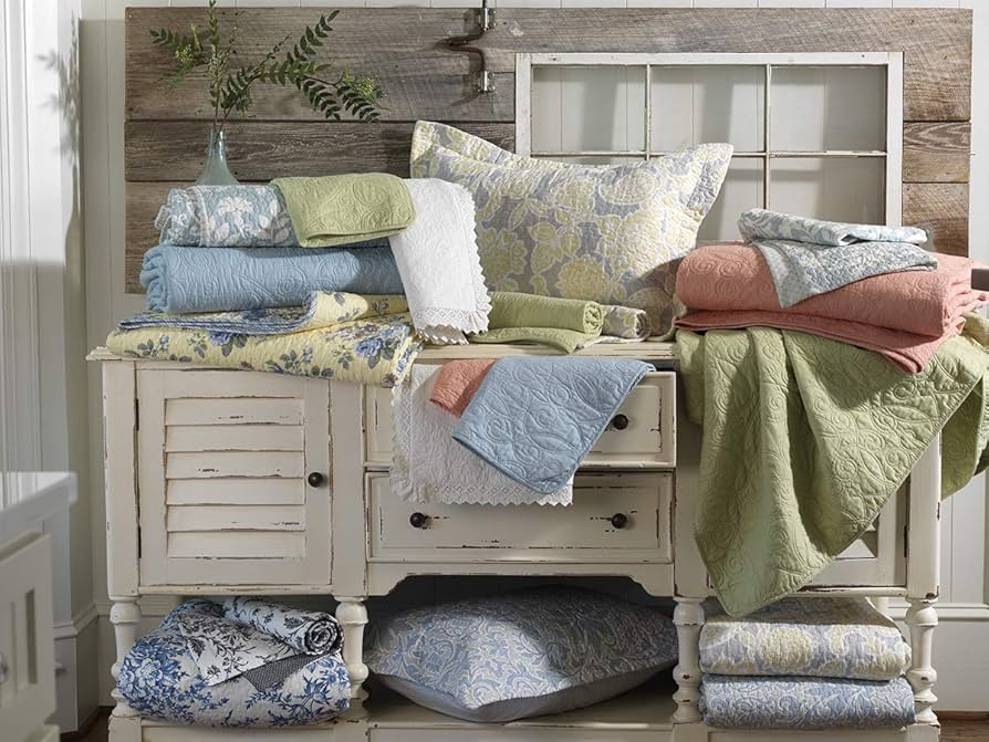 LAURA ASHLEY 枕カバー 50X70cm Laura Ashley Quilt Set 66
